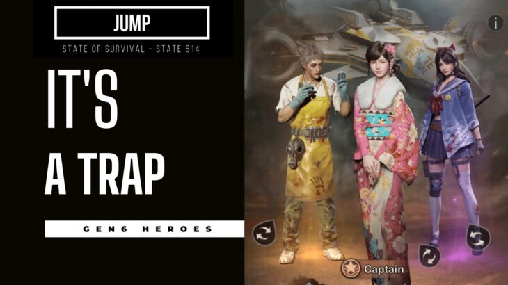 best heroes for trap state of survival