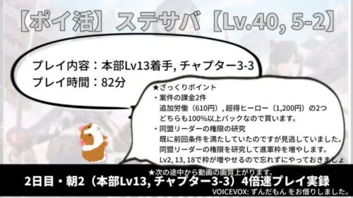 【ポイ活】ステートオブサバイバル チャプター5-2【2日目・朝②】