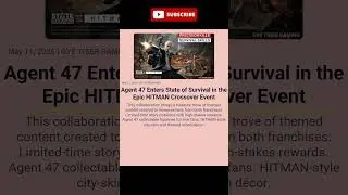 Agent 47 Enters State of Survival in the Epic HITMAN Crossover Event