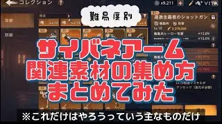 【ステサバ：State of survival】🌟アーム素材の入手方法🌟難易度別にまとめてみた！サバゲーのジェム〜〜集めやすいのは単独orタッグ？