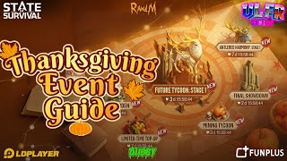 State Of Survival Fr – Thanksgiving Skin Event Guide