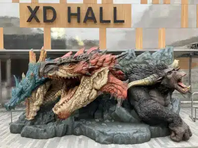 Monster Hunter Wall Statue