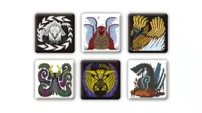 モンスターアイコンピンバッジ