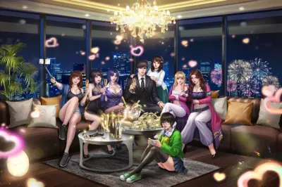 ゲームの世界観を表すパーティー画像