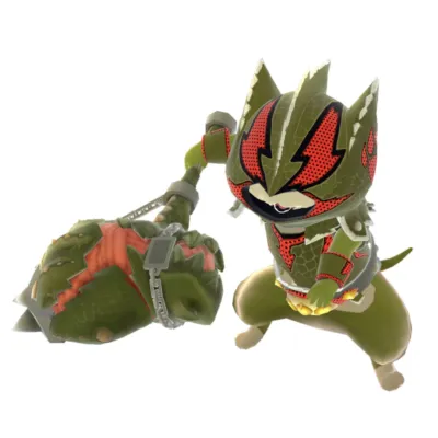 ドッカモリとバンギスネコ暴鎚