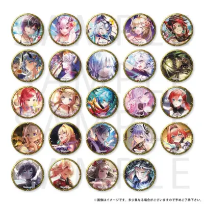 トレーディング缶バッジ