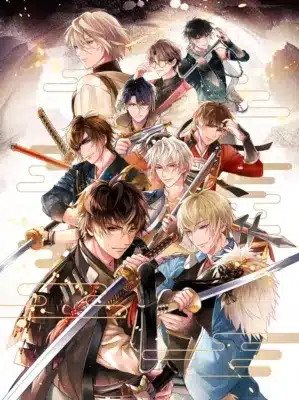 和装のイケメンシリーズイラスト