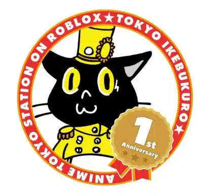 1周年記念バッジ