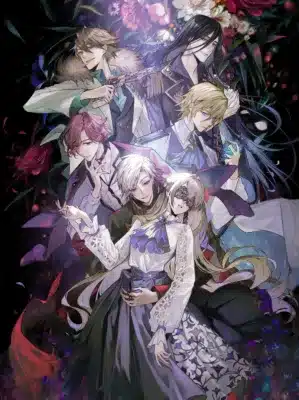 ゴシック風のイケメンシリーズイラスト