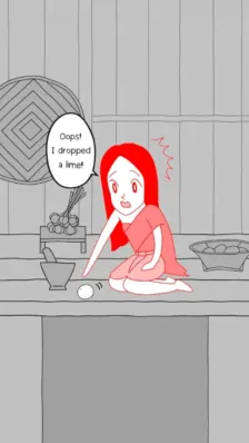 ライムを落としたハプニング