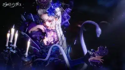 斜め掛けの蛇アクセサリー