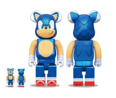BE@RBRICK SONIC THE HEDGEHOG CHROME Ver. フィギュア