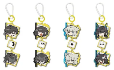 つながるアクリルキーホルダー - ひと休み