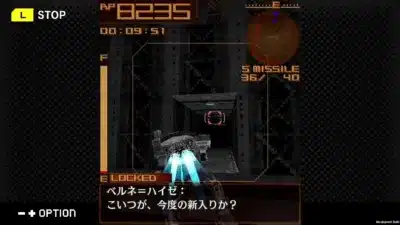 会話とプレイ画面