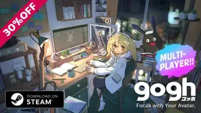 30% OFF DOWNLOAD ON STEAM gogh Focus with Your Avatar.