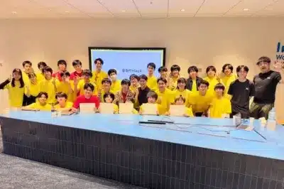 登竜門Hackイベントでの集合写真