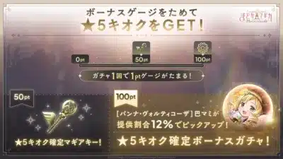 ボーナスゲージ詳細