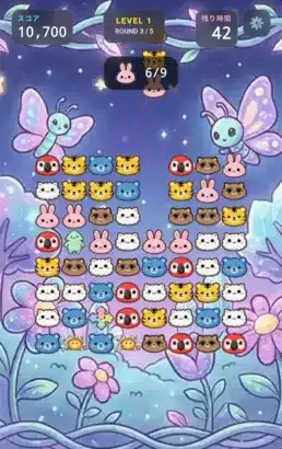 かわいいどうぶつと爽快コンボ！LINEミニアプリ『ラッキーどうぶつマッチ』で推し活パズルを楽しもう！