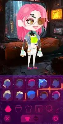 アバターで個性的に