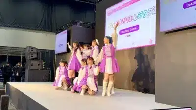 ダンスステージの様子