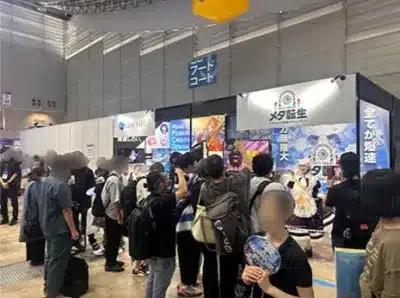 TGS会場の「メタ転生」ブース