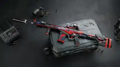 未来的なライフル