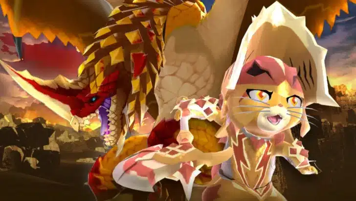 『モンハンパズル アイルーアイランド』に「千刃竜 セルレギオス」が初登場！新アイルー「ジン」と豪華報酬をゲットするチャンス！