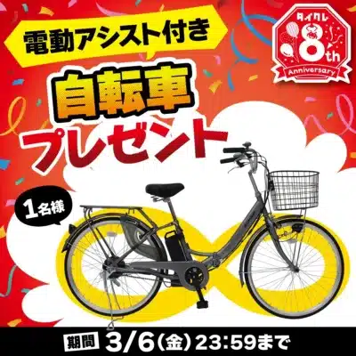 電動アシスト付き自転車