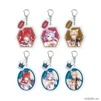 パーツ付きアクリルキーホルダー（描きおろし）