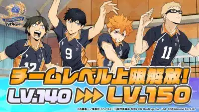 チームレベル上限解放