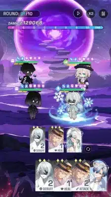 アヤカシ代行 バトル画面イメージ