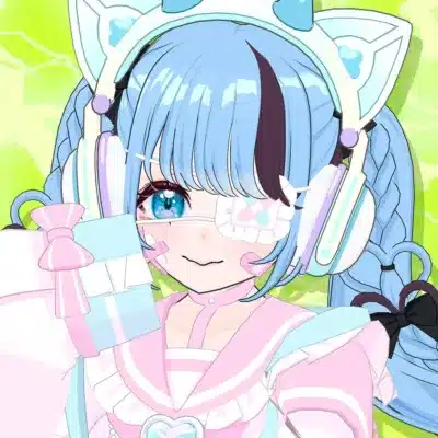 VTuber風の少女キャラクター