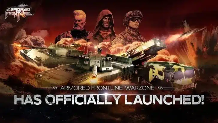 VALOFEの新作戦車アクション『Armored Frontline: Warzone』が全世界同時で正式サービス開始！戦場の主役はあなた！