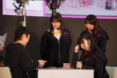 エキシビションマッチの様子