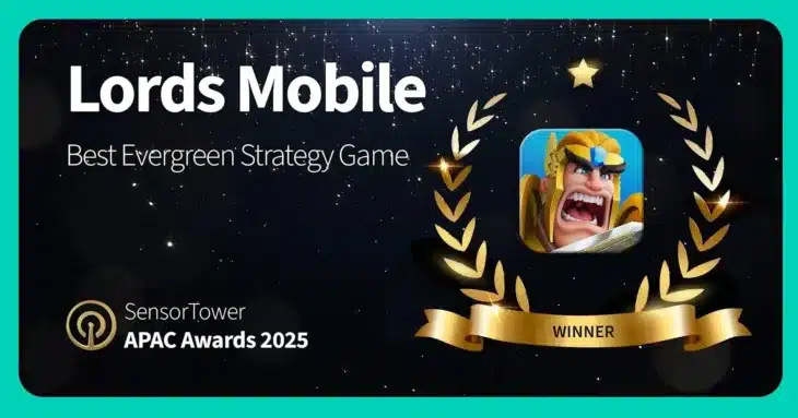 『ロードモバイル』が快挙達成！「Sensor Tower APAC Awards 2025」で「Best Evergreen Strategy Game」を受賞！