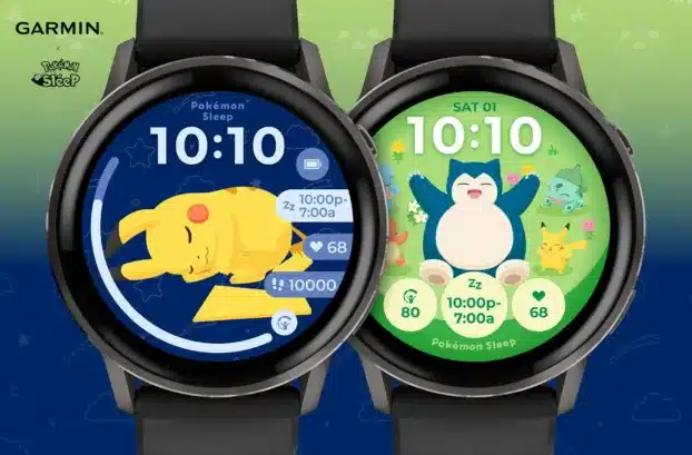 Garminと『Pokémon Sleep』がコラボ！睡眠を楽しくサポートするウォッチフェイスが登場