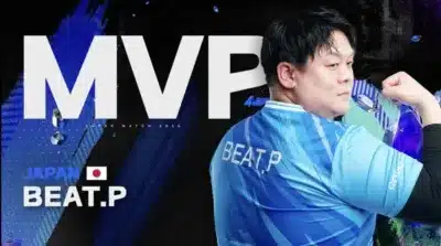 日本チームMVP BEAT.P選手