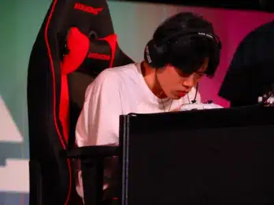 Tess選手プレイ中