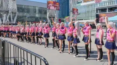 エリザベスパレードの様子