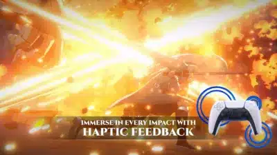 ハプティックフィードバックによる没入感