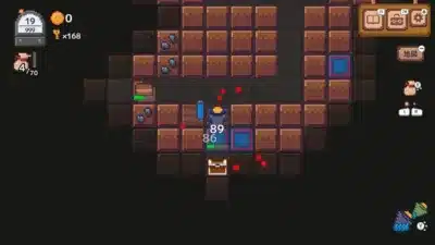 ゲームプレイ画面1