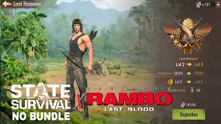 State Of Survival x Rambo ( Get it HERO NO BUNDLE)