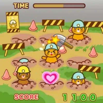 モグラたたきゲーム