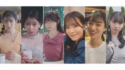 様々な表情のヒロインたち