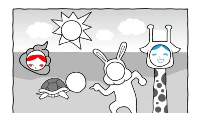 様々なキャラクターたち