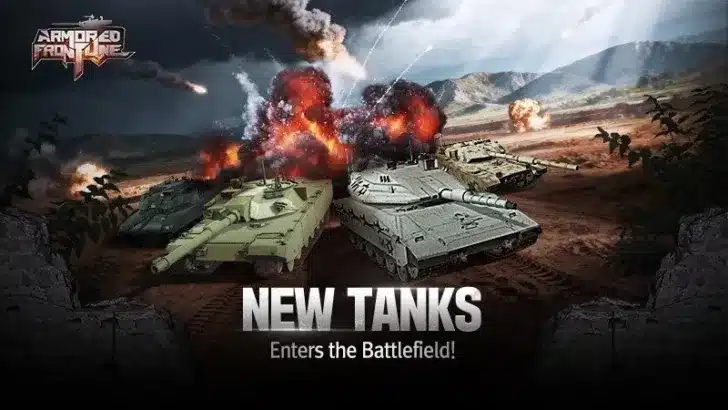 『Armored Frontline: Warzone』最新アップデートで戦場はさらに熱く！新戦車＆新搭乗員で最強部隊を編成しよう！