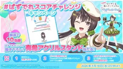 周防有希誕生日記念キャンペーン