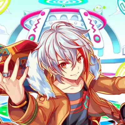 アニメ風の男性キャラクター