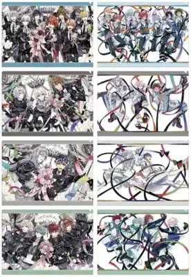 クリアファイルとミニガーランドコレクション