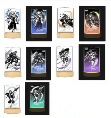 墨絵LEDアクリルスタンド